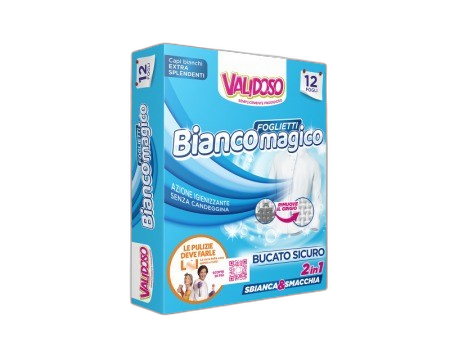 VALIDOSO ლაქების ამომყვანი ფირფიტები თეთრი ტანსაცმლისთვის 12ც