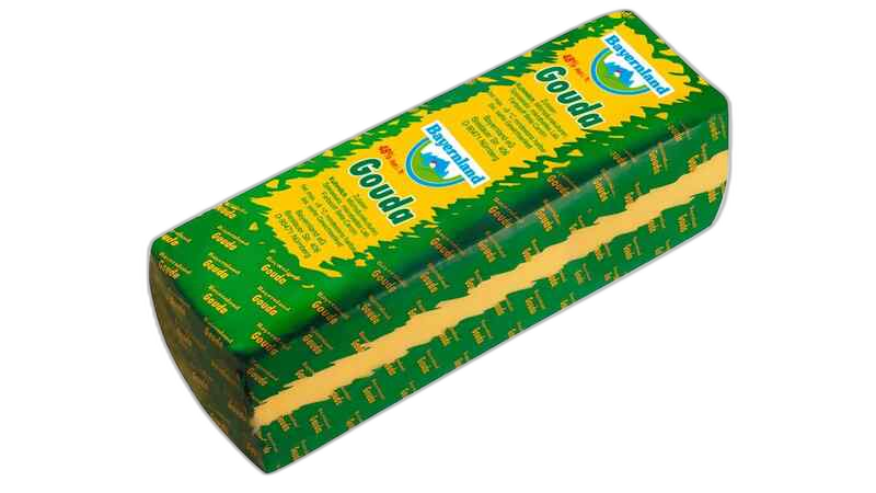 ყველი /Bayernland/ "გაუდა" 48% /4*3 კგ