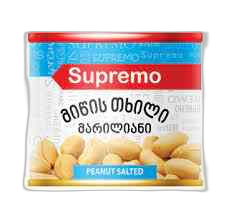 "SUPREMO"- მიწისთხილი 120გრ/სუპრემო/ x 48 ც/ყ