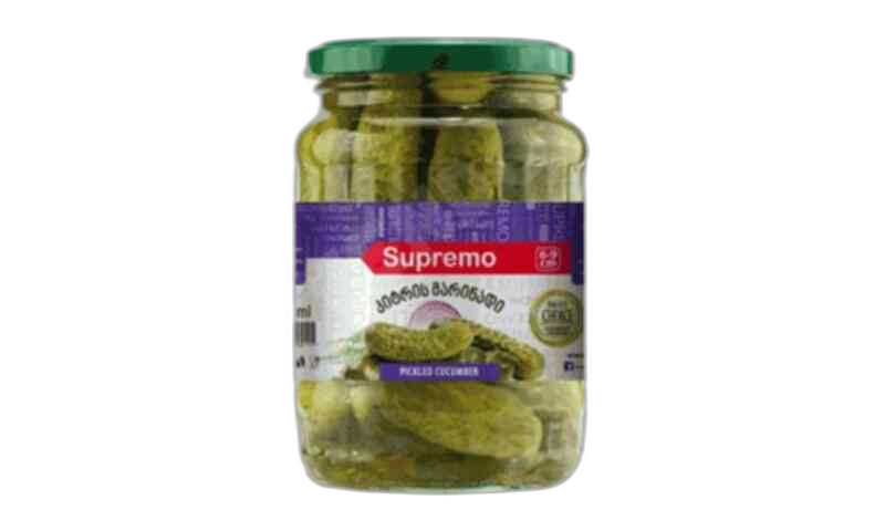 "SUPREMO"- კიტრის მარინადი 370 მლ