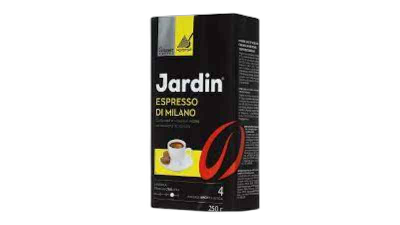 JARDIN-დაფქვილი ყავა ესპრესო სტაილ დი მილანო 250 გრ.