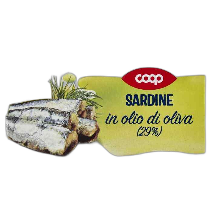 COOP  სარდინები ზეითუნის ზეთში 120 გრ