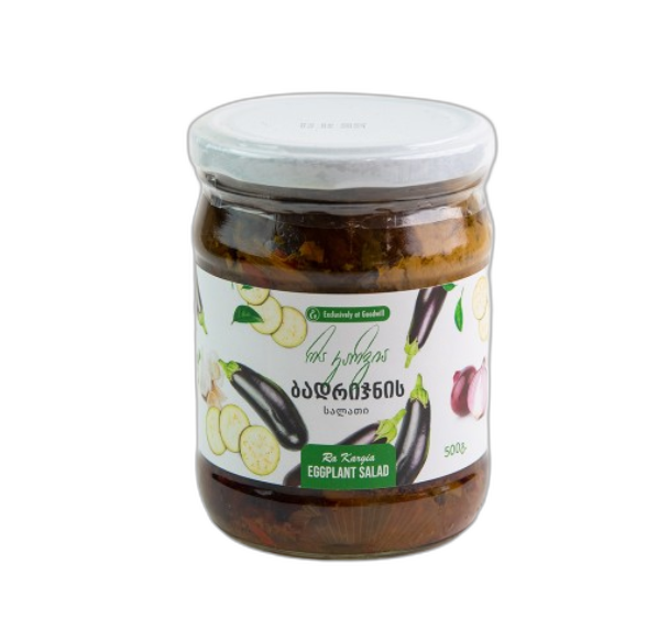 "რა კარგია" - ბადრიჯნის სალათი 500 გრ