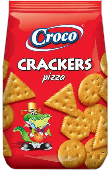 Croco-კრეკერი პიცის არომატით 100 გრ.