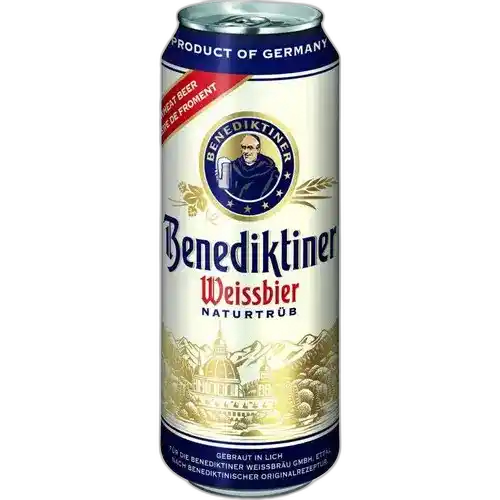 Benedictine-ლუდი გაუფილტრავი 0.5ლ ქილა