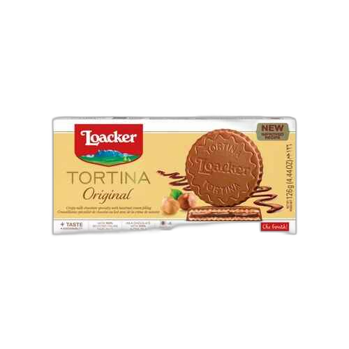 "LOACKER"- ვაფლი ტორტინა ორიგინალი 125გრ