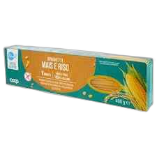 COOP უგლუტენო სპაგეტი 400გრ( სიმინდის და ბრინჯის)