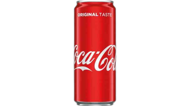კოკა-კოლა - გაზიანი სასმელი, 0.33ლ
