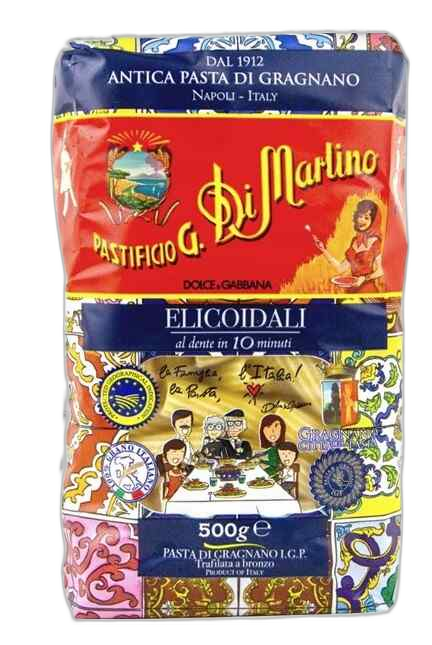 Di Martino -მაკარონი ელიკოიდალი  12x500 გრ. Dolce&Gabbana