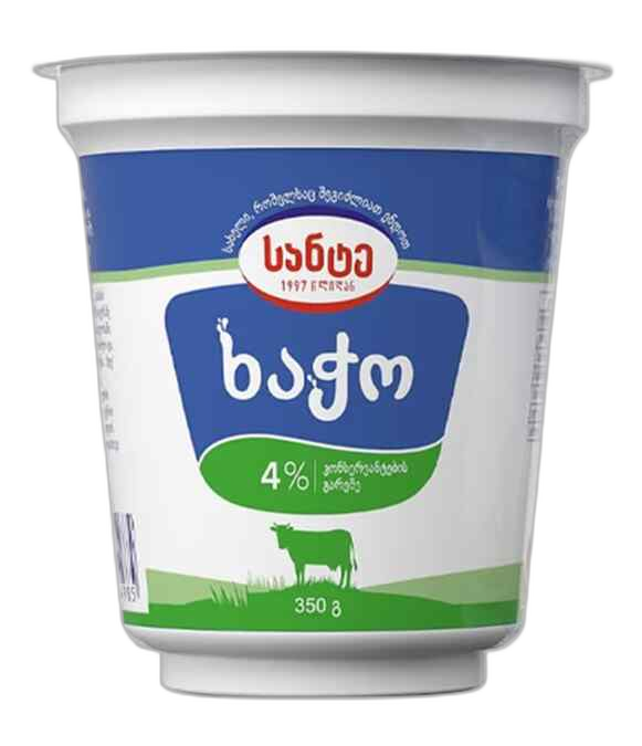 სანტე ხაჭო 4% 350 გ.