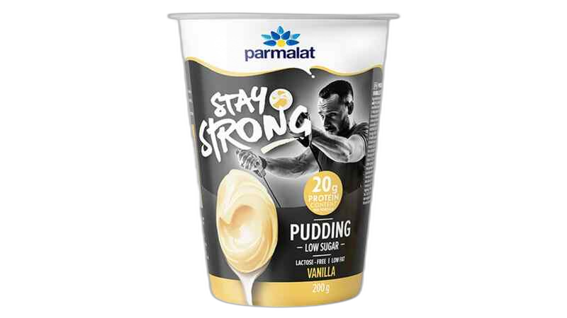 პარმალატი სთეი სთრონგ პროტეინის პუდინგი ვანილი 200 გ.