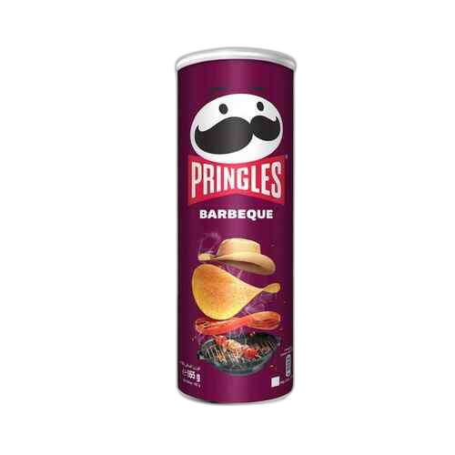 "PRINGLES"- კარტოფილის ჩიფსი ბარბექიუ 165გ