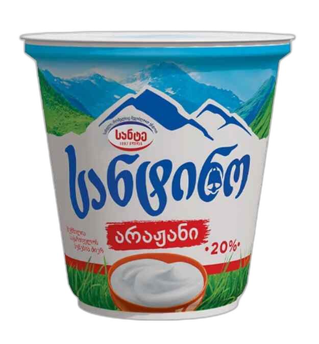 სანტინო არაჟანი 20% 350 გ.