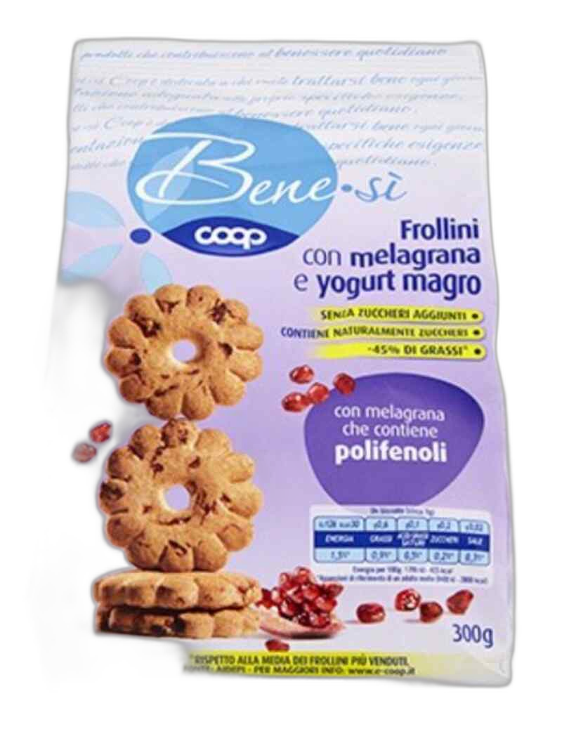 "COOP"- ორცხობილა იოგურტით და ბროწეულით  300 g