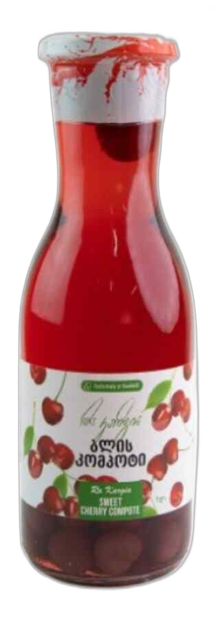 "რა კარგია" - ბლის  კომპოტი 1 ლ