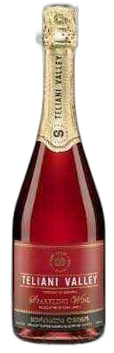 "თელიანი ველი"-ცქრიალა ღვინო მუსკატი ნახევრად ტკბილი 0.75ლ