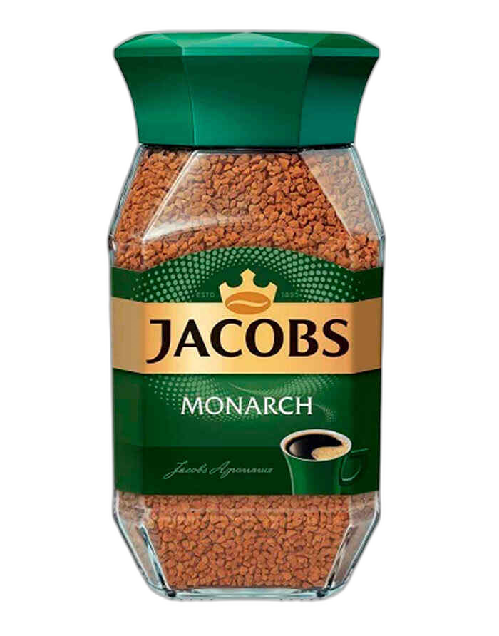 იაკობზ მონარქი- ხსნადი ყავა 190გ