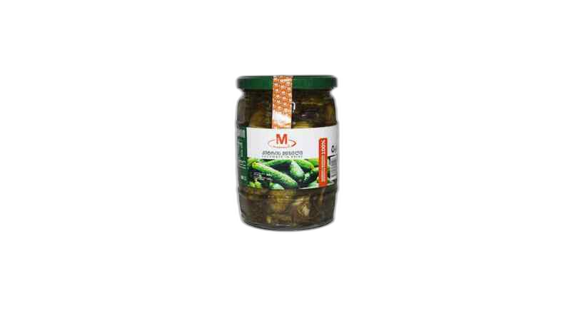 M- კიტრის მწნილი 1000გრ.შუშა