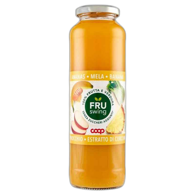 "COOP"- წვენი მულტივიტამინი (ყვითელი) 100% , შაქრის გარეშე