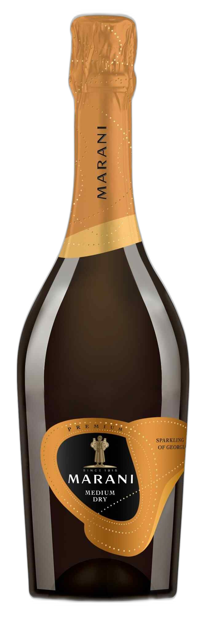 თელავის მარანი - ცქრიალა პრემიუმ თეთრი ნახ. მშრალი