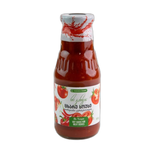 "რა კარგია" - სოუსი ცხარე ხორციანი კერძებისთვის 350 გრ