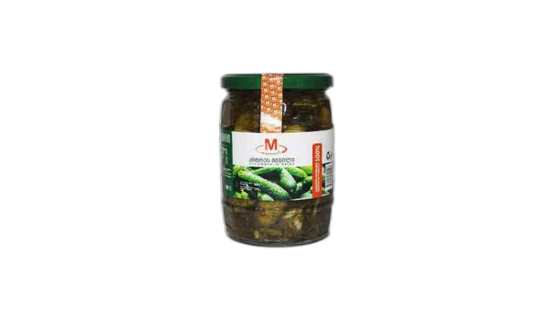 M- კიტრის მწნილი 545გრ  შუშა