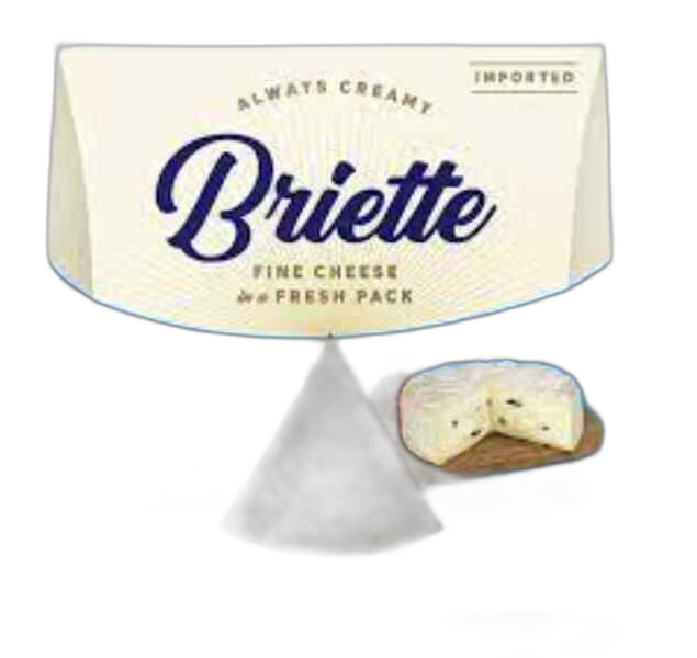 ყველი /Briette/კრემისებური ლურჯი ობით 10*125გ