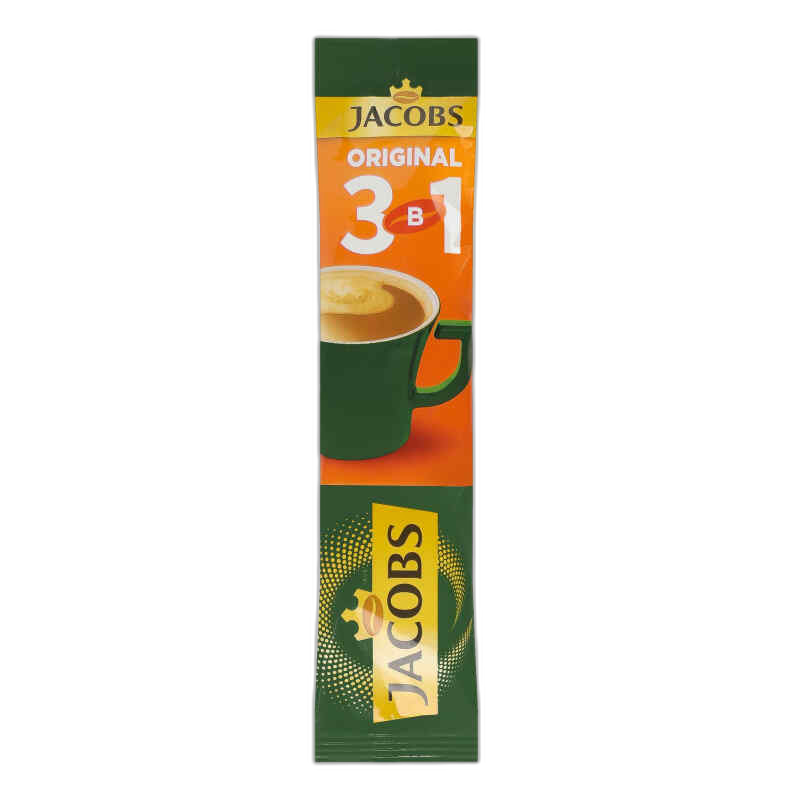 JACOBS- ერთჯერადი რძიანი ყავა 3&1 12გრ