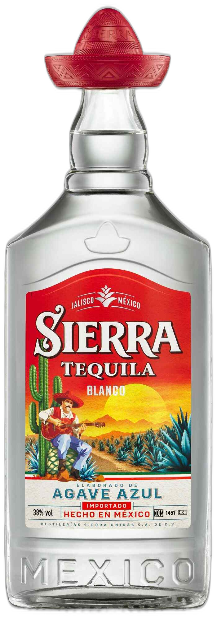 Sierra Blanco 0,7 L 38 % - ტეკილა სიერა ბლანკო