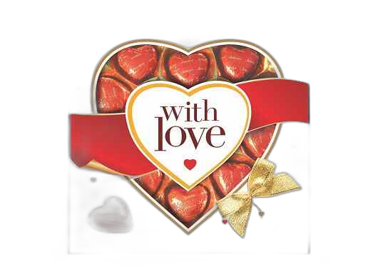 "ლუბიმოვ"- რძიანი შოკოლადი თხილიანი კრემით 125გრ