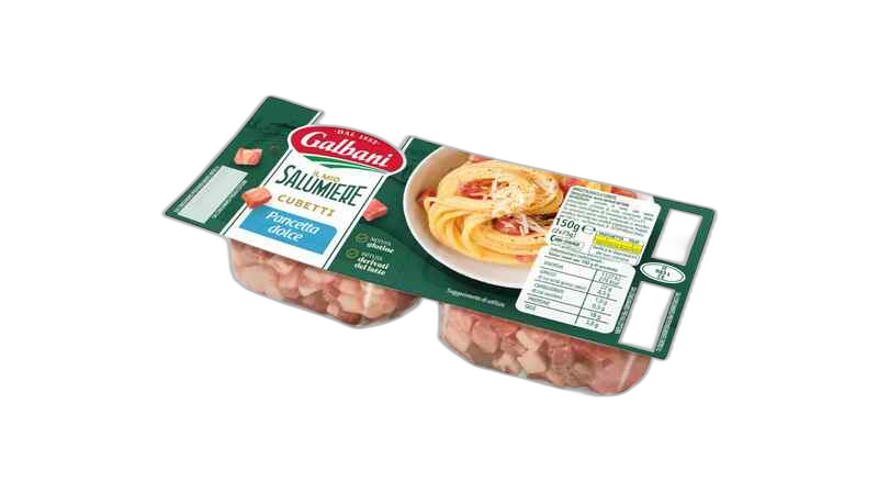 "Galbani"- ბეკონის ნაჭრები "დოლჩე" 150გ