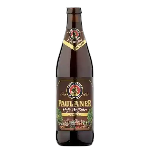 Paulaner-ლუდი შავი გაუფილტრავი შავი გერმანული შუშა 0.5მლ(0124)