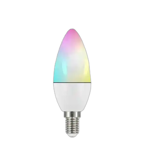 LINUS ნათურა Smart candle Lin74  RGBW BLE+WiFi  5W