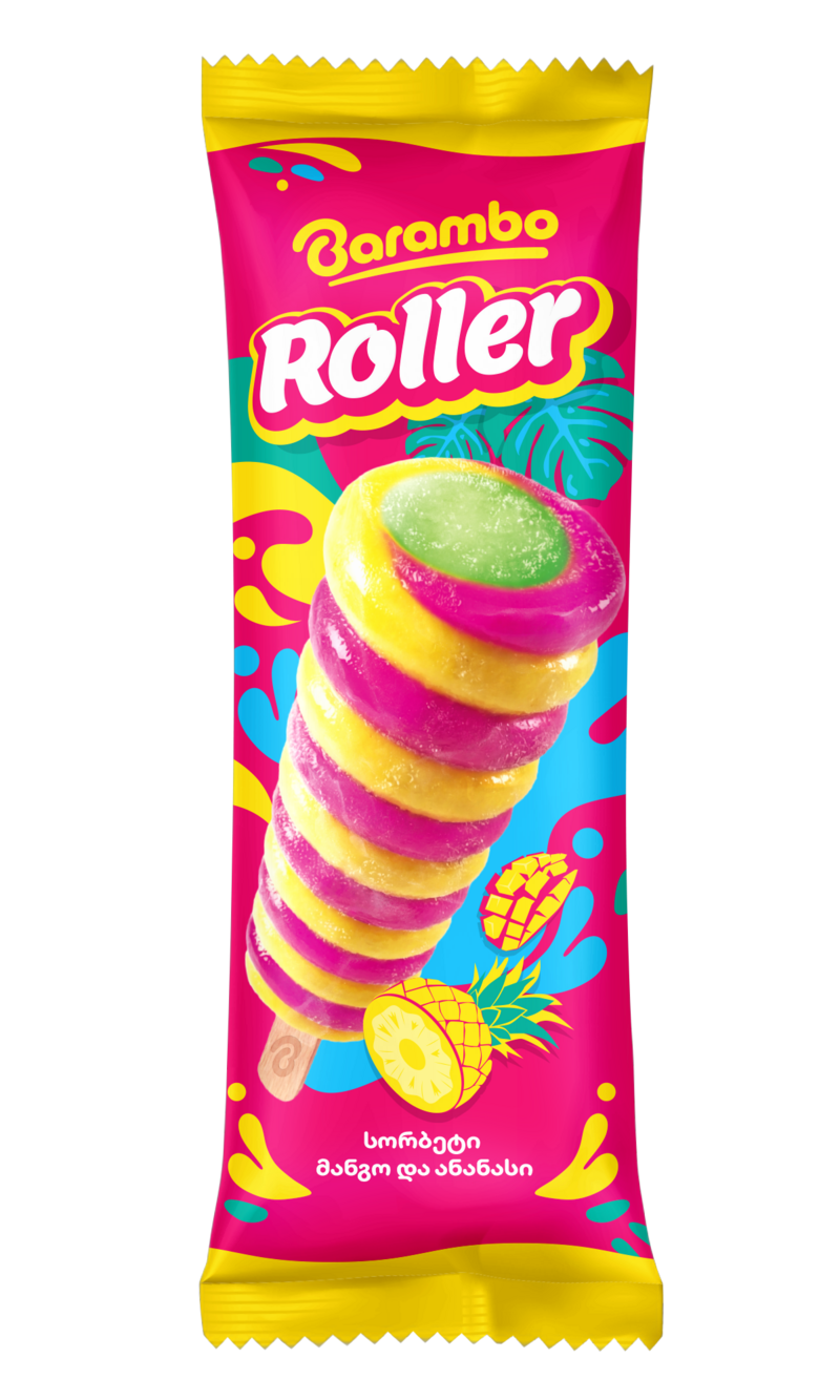 Roller სორბეტი მანგო და ანანასი