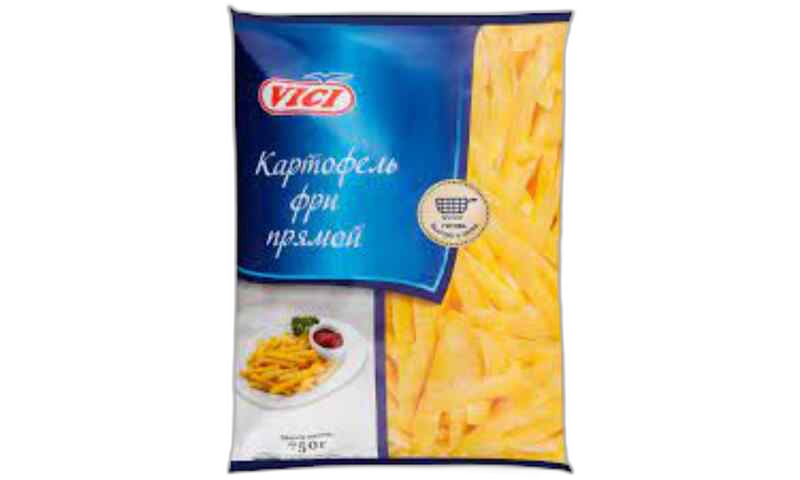 "VICI"- კარტოფილი ფრი 10X10 0.750კგ