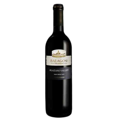 "ბადაგონი"- ღვინო ალაზნის ველი, წითელი 0.75ლ