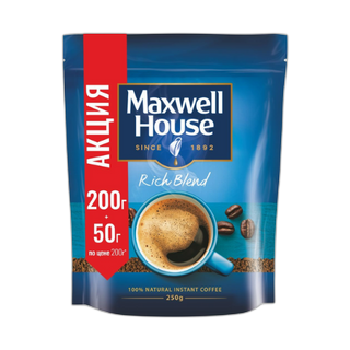 MAXWELL HOUSE ყავა გოლდი-250გრ/8714599630297