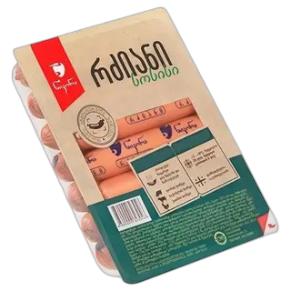 სოსისი რძიანი 390 გრ ნიკორა