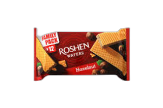 Roshen- ვაფლი თხილით 216გრ