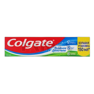COLGATE Triple Action 150 მლ. კბილის პასტა