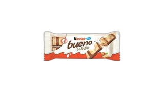 "Kinder Bueno"- საბავშვო ორცხობილა თეთრი შოკოლადით(2-pack) 43გრ