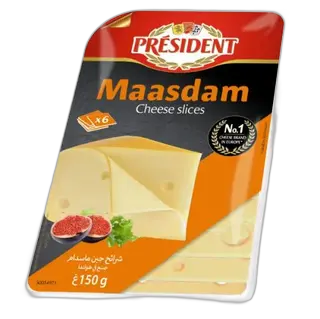 Président ყველი მაზდამი ნაჭრები 150გ