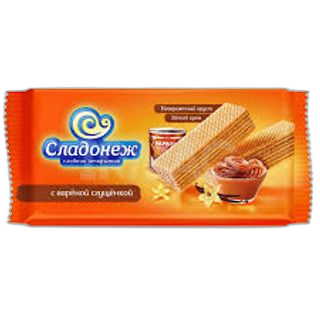SLADONEZH ვაფლი შესქ.რძით-170გრ/4680040410197