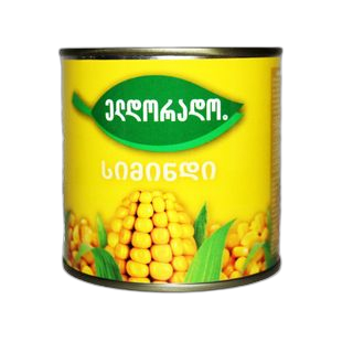კონსერვი სიმინდის "ელდორადო" 340გრ
