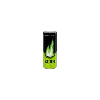 ენერგეტიკული სასმელი Burn Apple Kiwi, 250 მლ