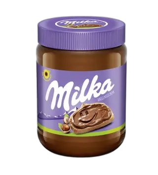 "Milka"- შოკოლადის კრემ-პასტა კაკაოსთან ერთად 350გრ