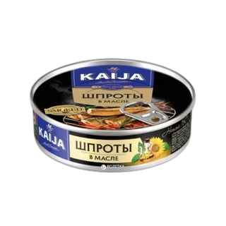"KAIJA"- შპროტი ზეთში 160 გრ.