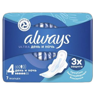 Olways ultra-ჰიგიენური საფენი ულტრა ღამის