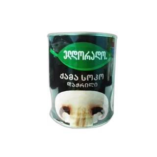 "ELDORADO"- დაკონსერვებული სოკო  850 გრ