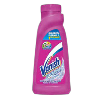 VANISH -ფერადი ქსოვილის ლაქის ამომყვანი სითხე 450მლ
